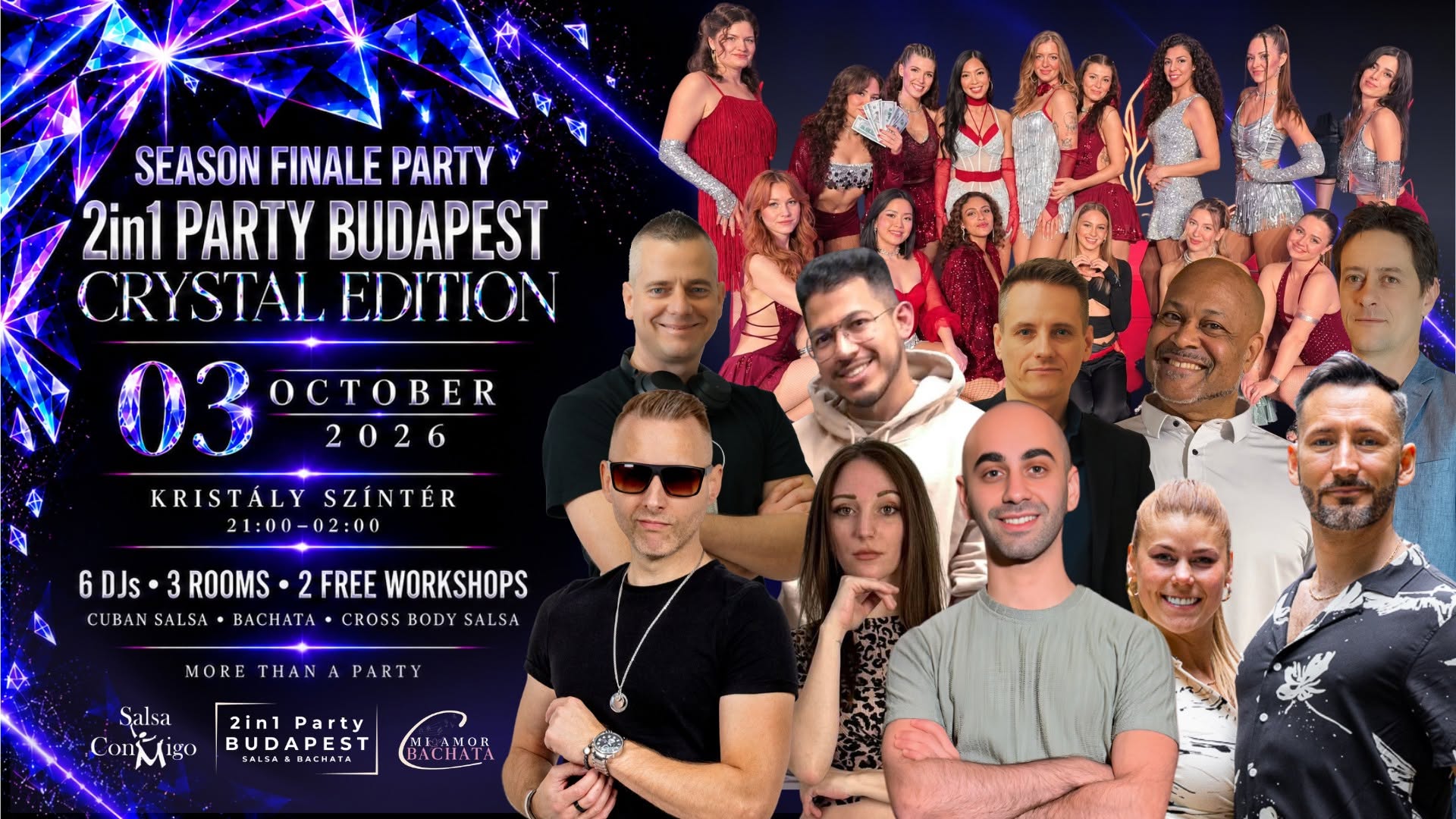 2in1 Party Budapest - Season Finale Party - Crystal Edition