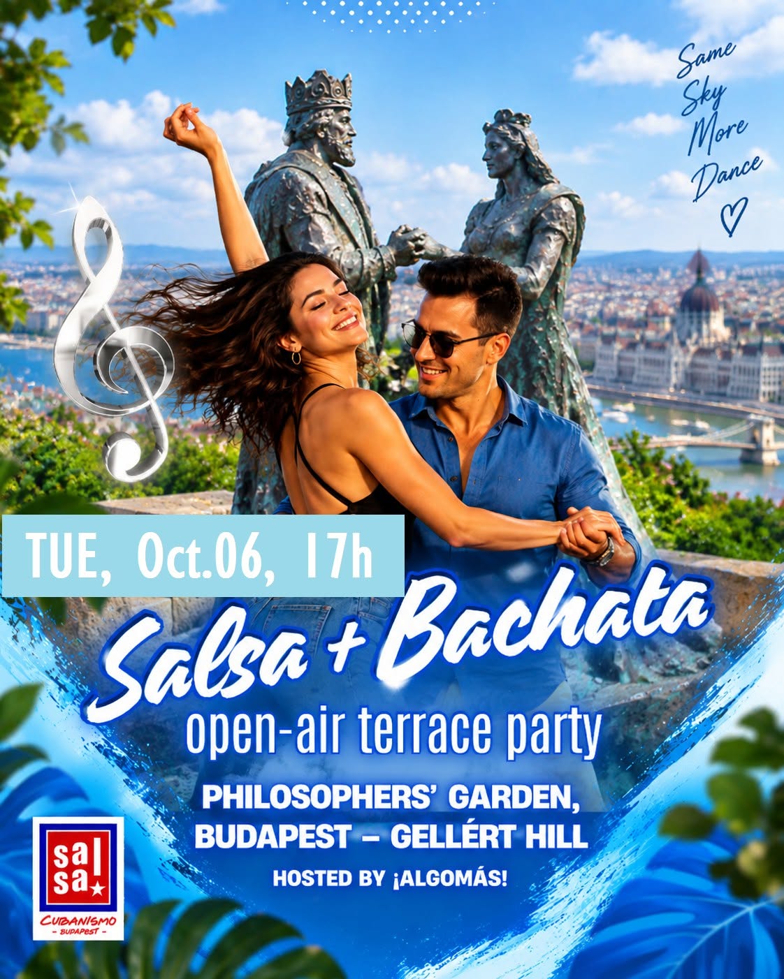 Afterwork Salsa+Bachata open air terrace party