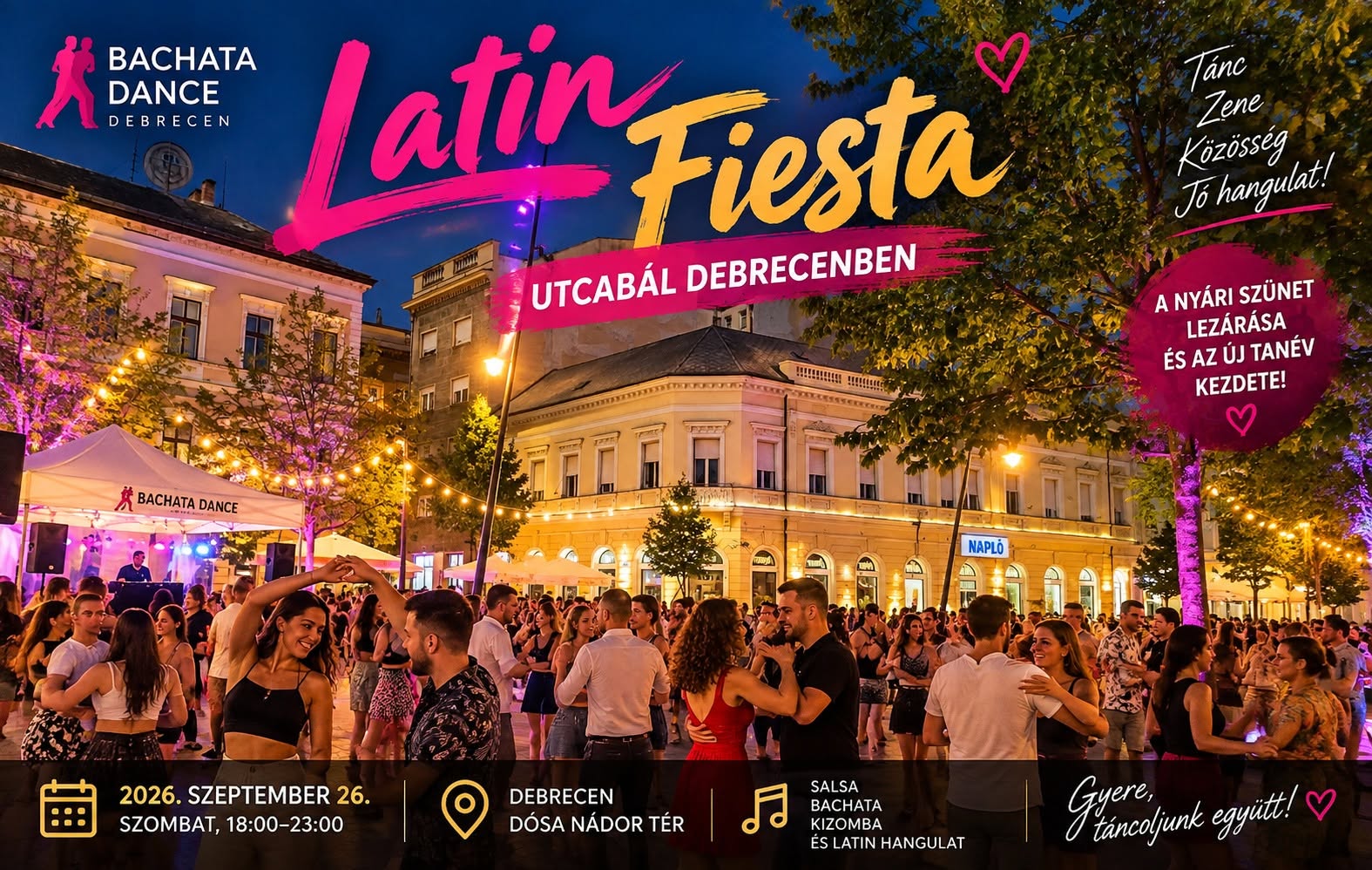Latin Fiesta Utcabál - Debrecen