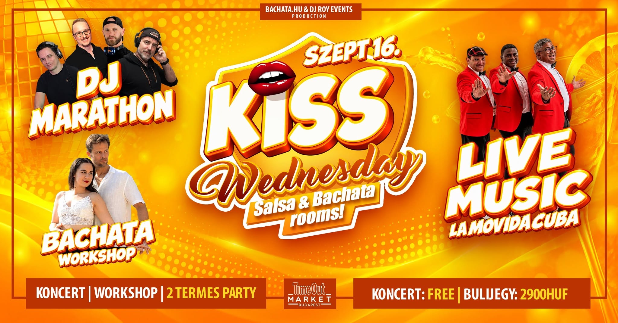 KISS Wednesday 100% Bachata & Salsa