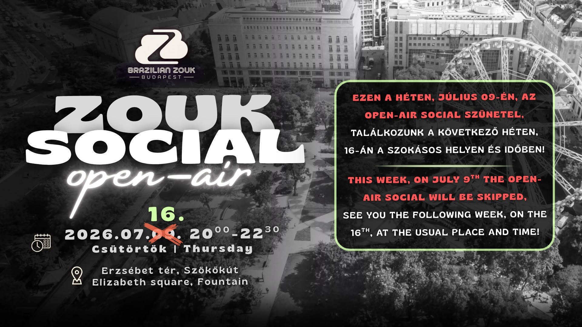 Zouk Social - Open Air