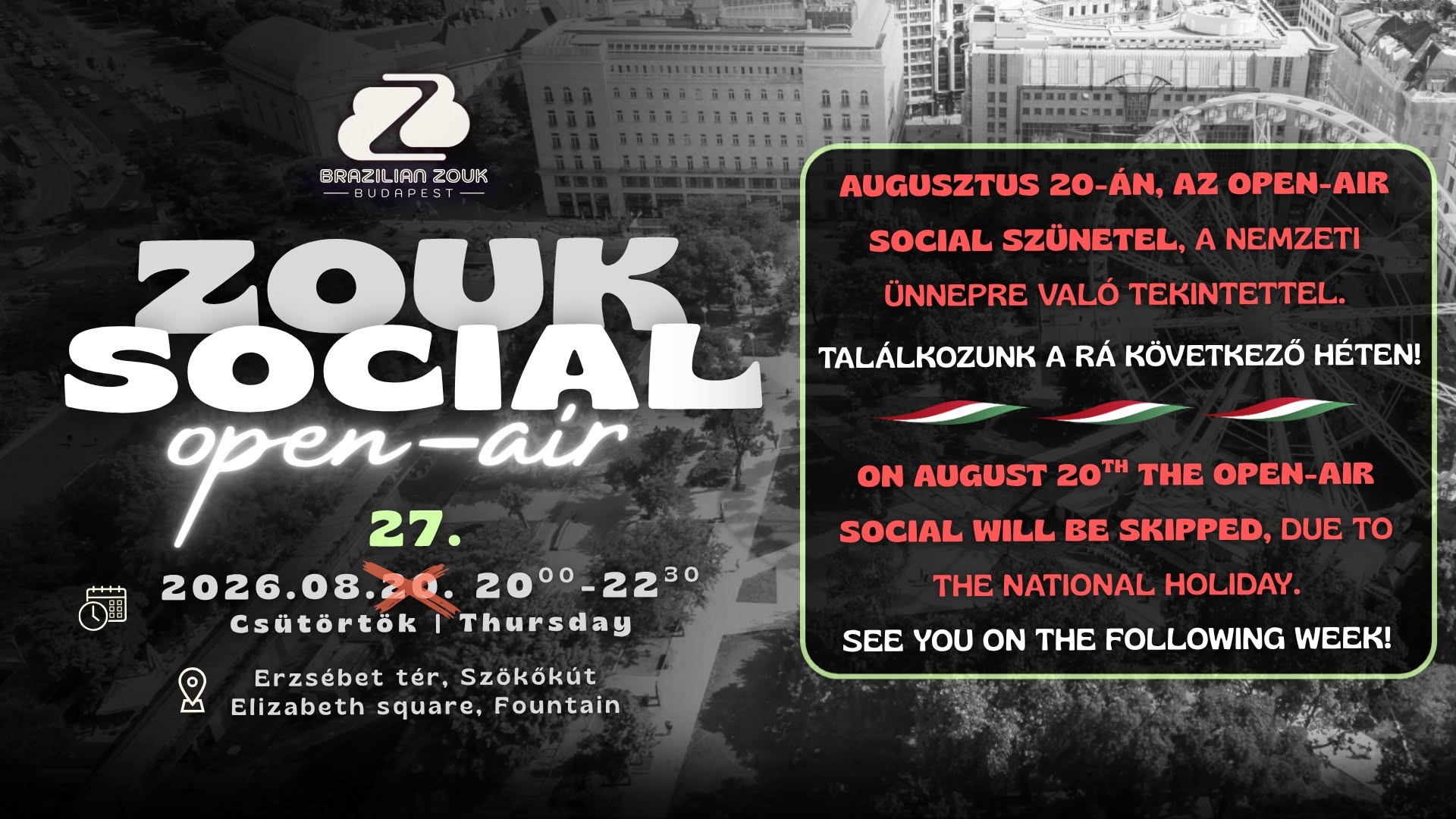 Zouk Social - Open Air