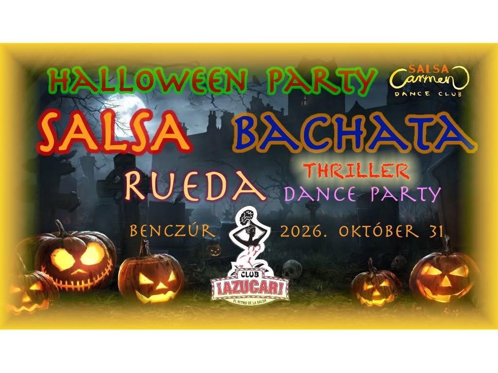 THRILLER Halloween SALSA & Bachata & Rueda dance party