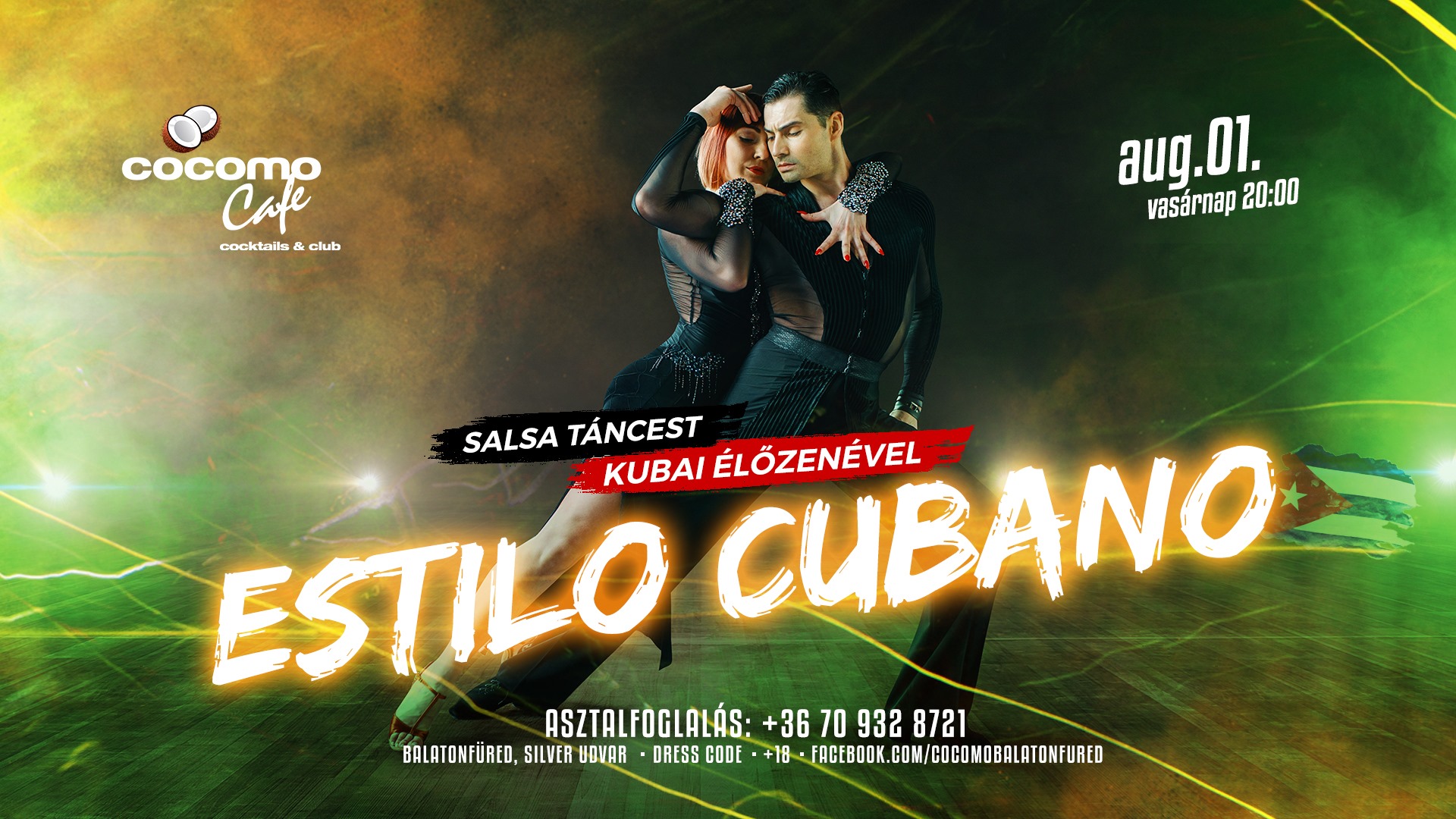 Estilo Cubano Salsa Táncest - Balatonfüred
