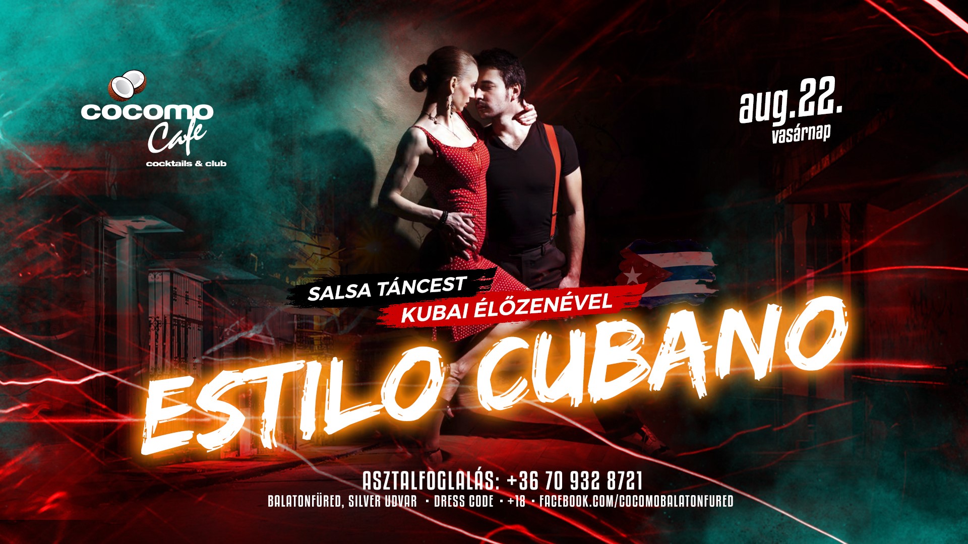 Estilo Cubano Salsa Táncest - Balatonfüred