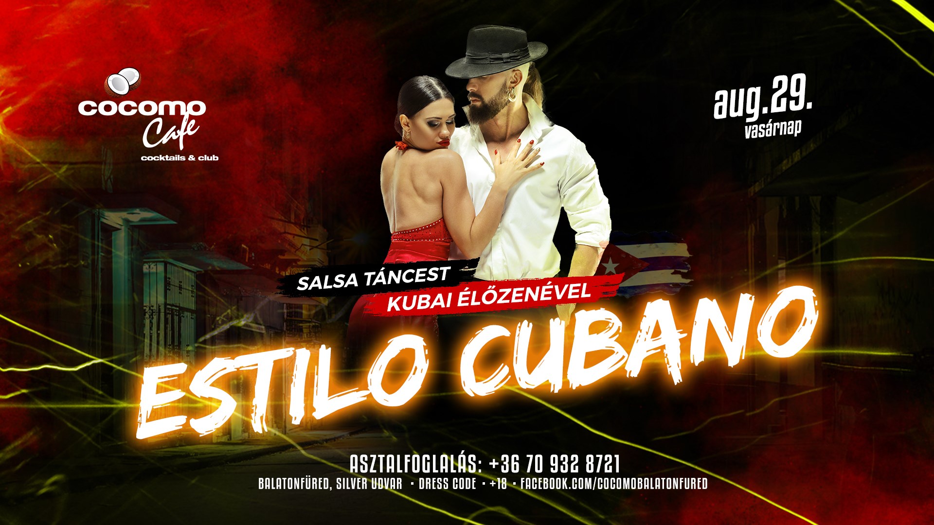Estilo Cubano Salsa Táncest - Balatonfüred