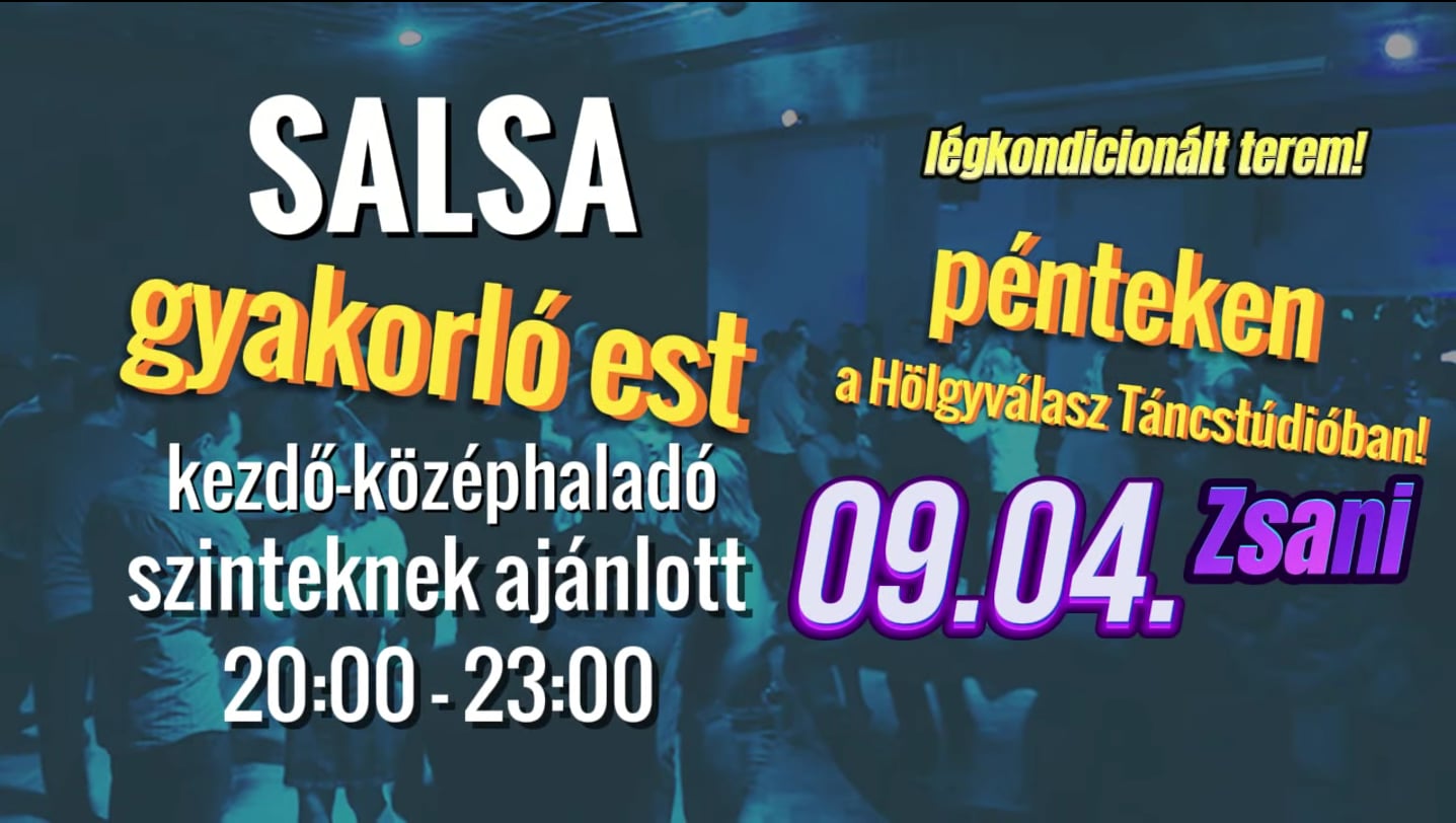 Salsa gyakorló est