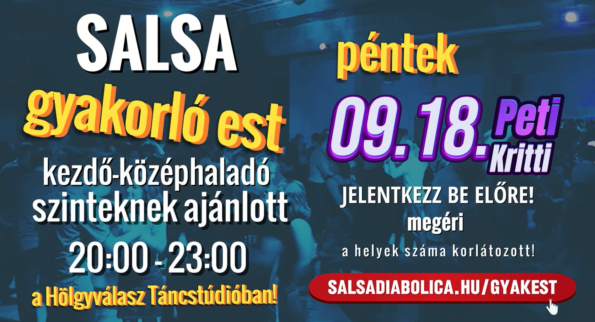 Salsa gyakorló est