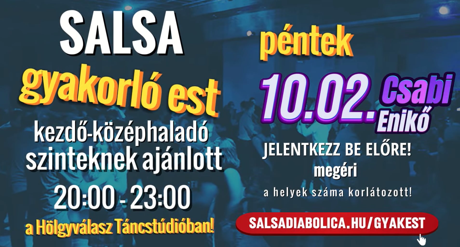 Salsa gyakorló est