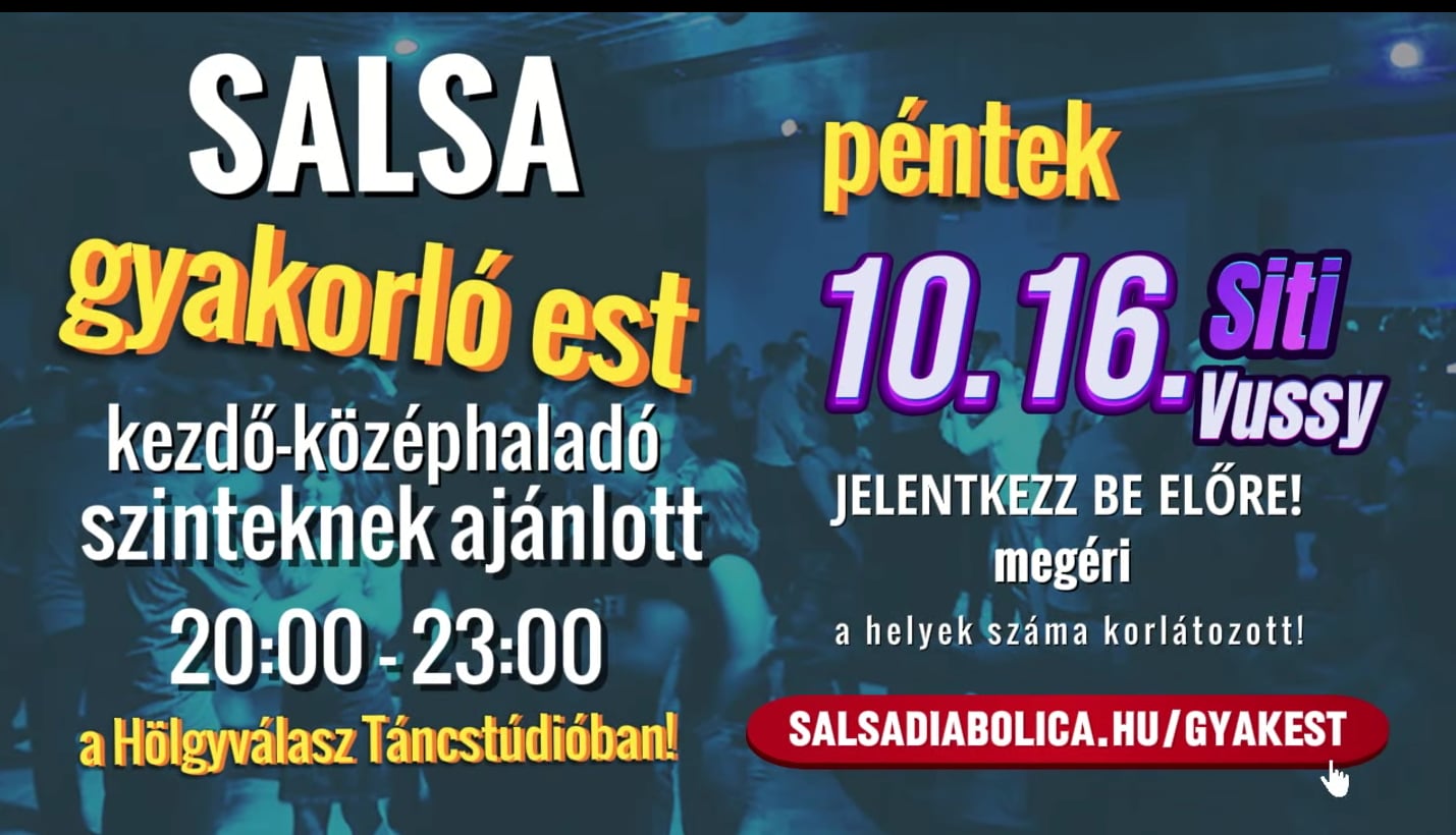 Salsa gyakorló est