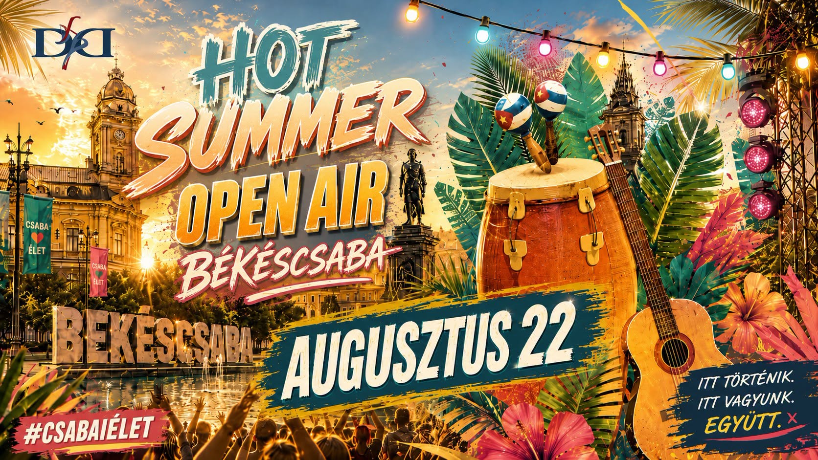 Hot Summer Open Air Salsa-Sensual Party - Békéscsaba