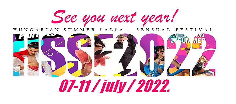 Hungarian Summer Salsa-Sensual Festival 2022. - Balatonfüred