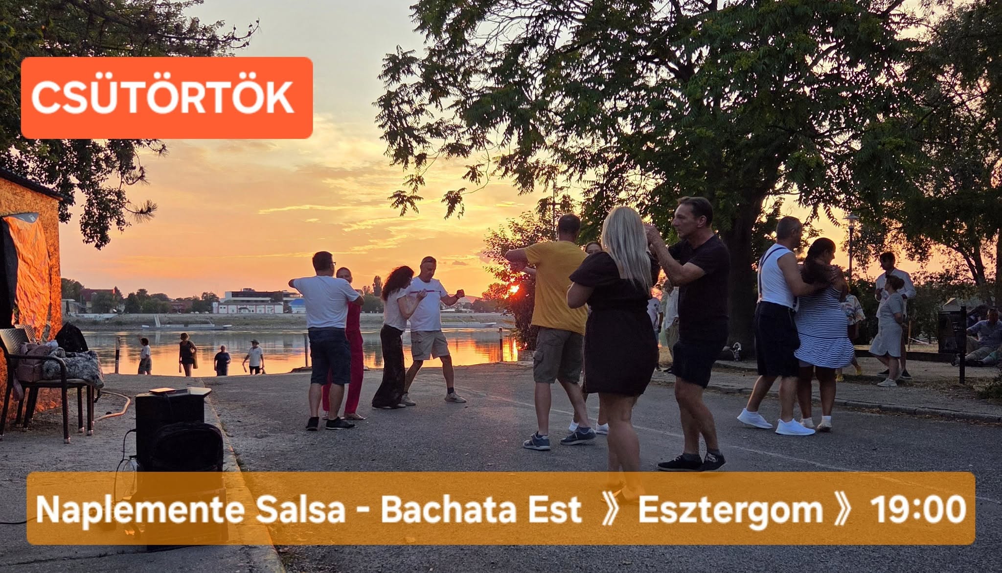 Naplemente Salsa-Bachata Est - Esztergom