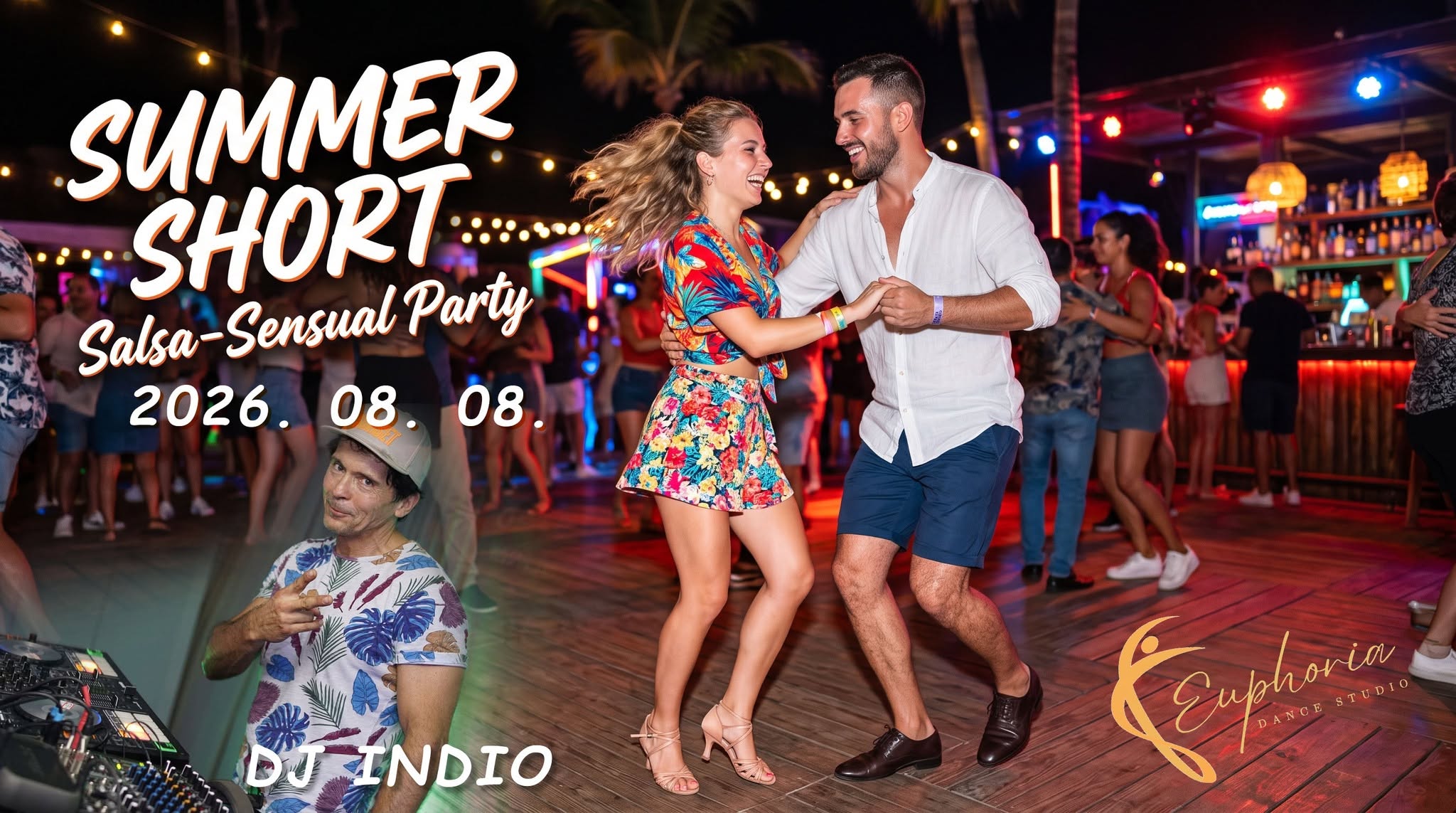 Summer Short - Tomboló Nyár - Salsa-Sensual Party - Debrecen