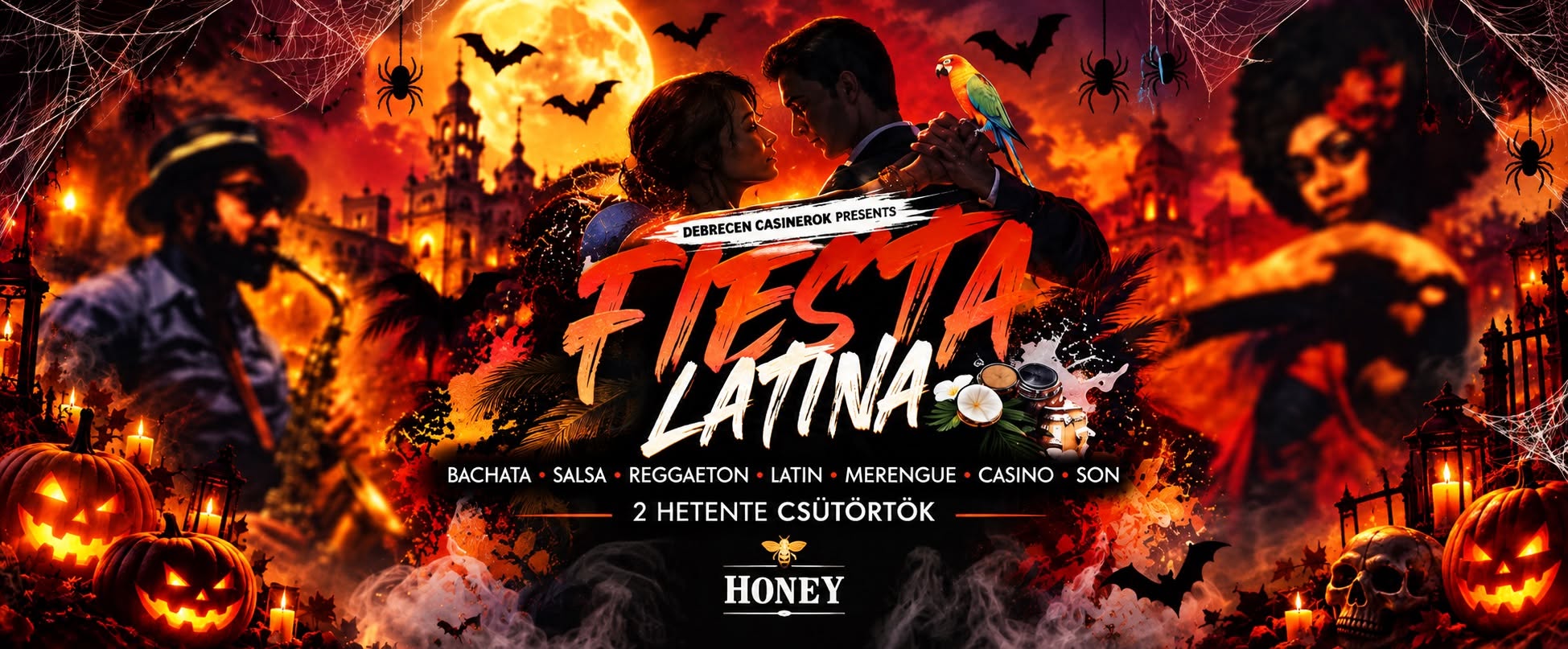 Halloween Fiesta Latina - Salsa & sensual party - Debrecen