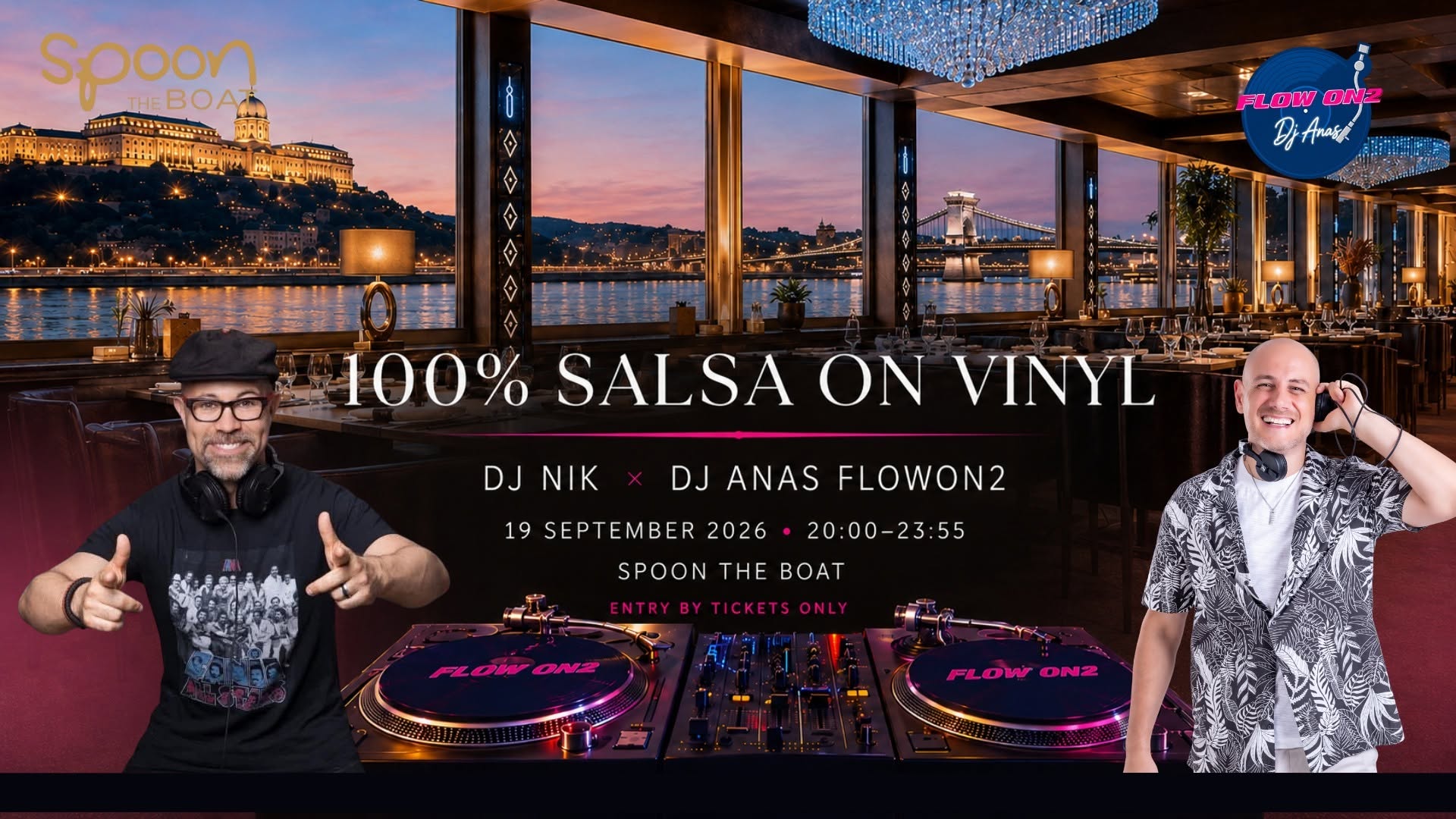 FLOWon2 - 100% Salsa on Vinyl