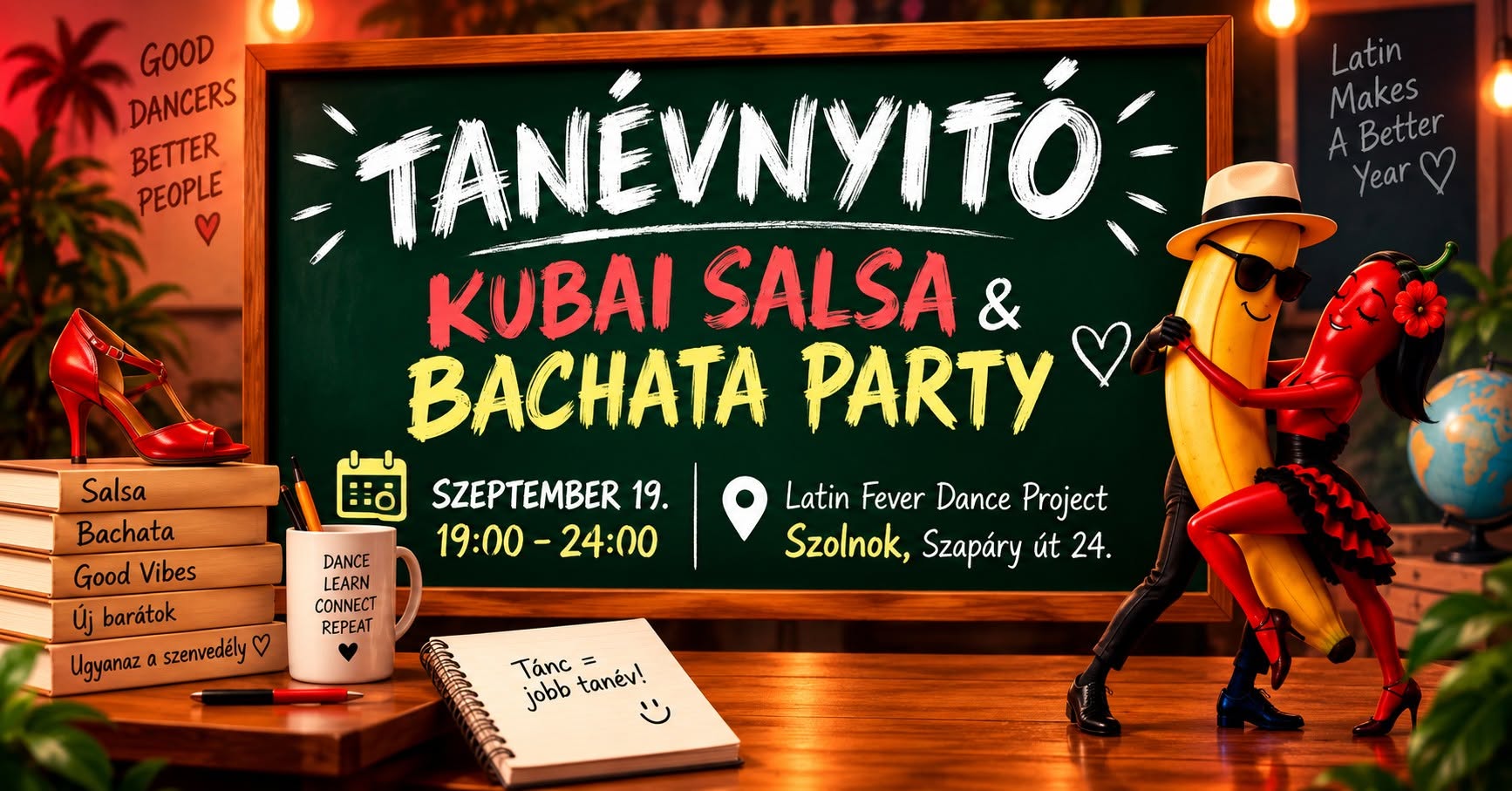 Tavévnyitó - Kubai Salsa & Bachata Party – Szolnok