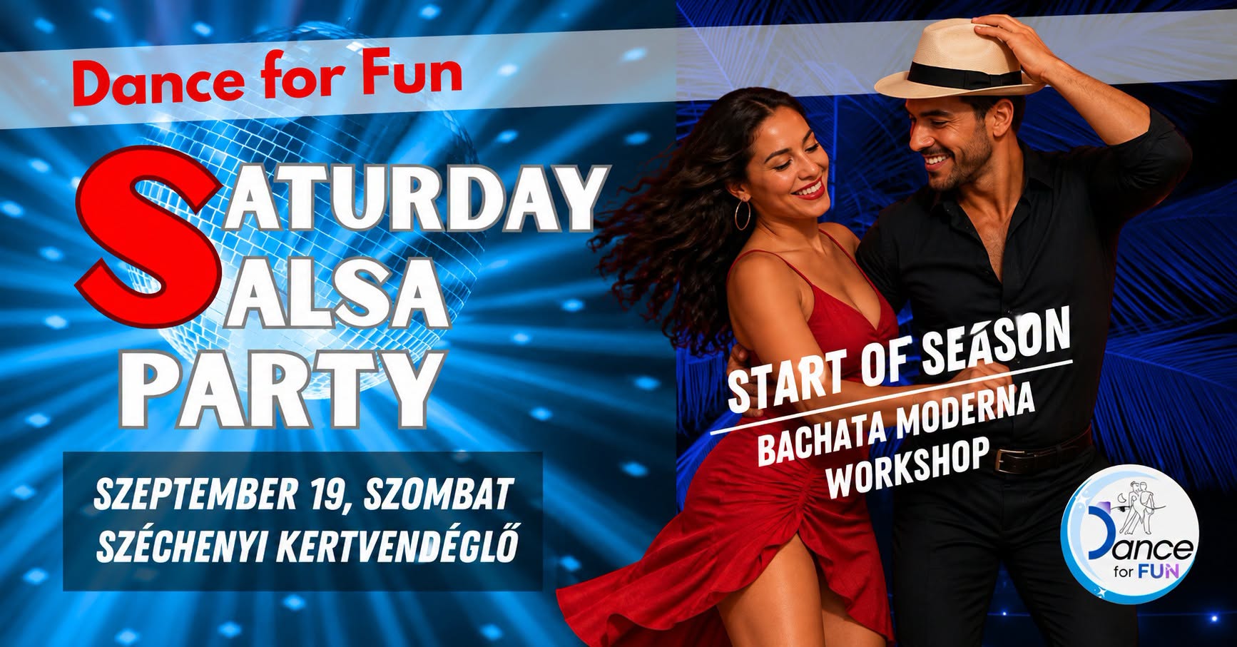 Saturday Salsa Party - Start of Session - Dance for Fun