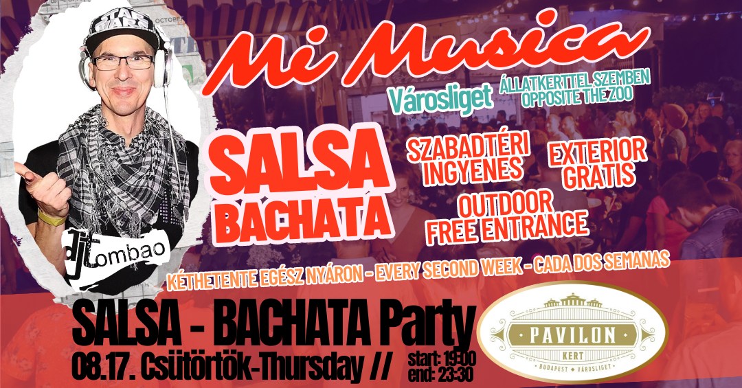 Salsa-Bachata party - kültéri