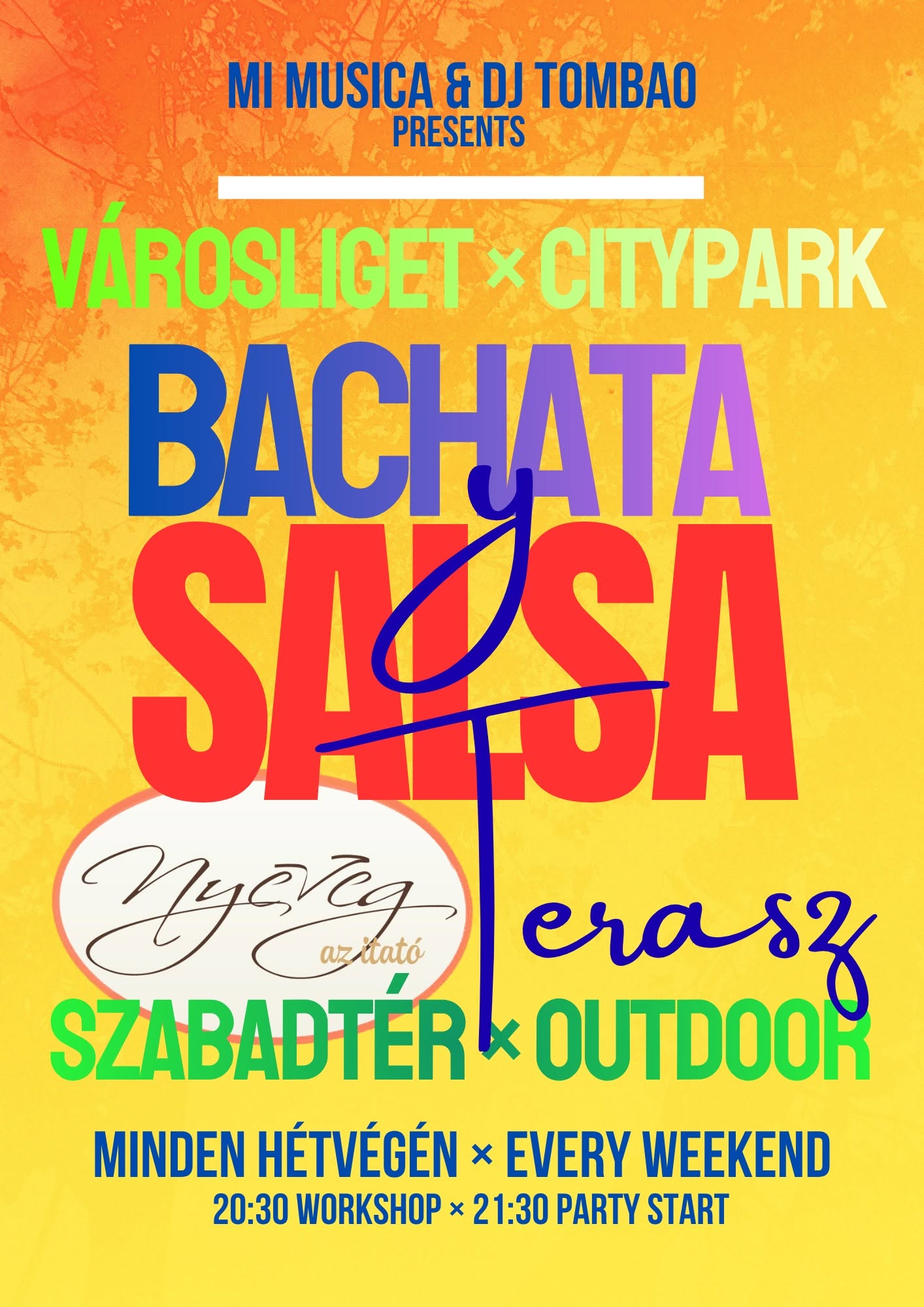 Salsa-Bachata Terasz