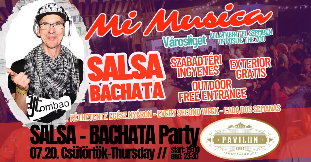 Salsa-Bachata party - kültéri