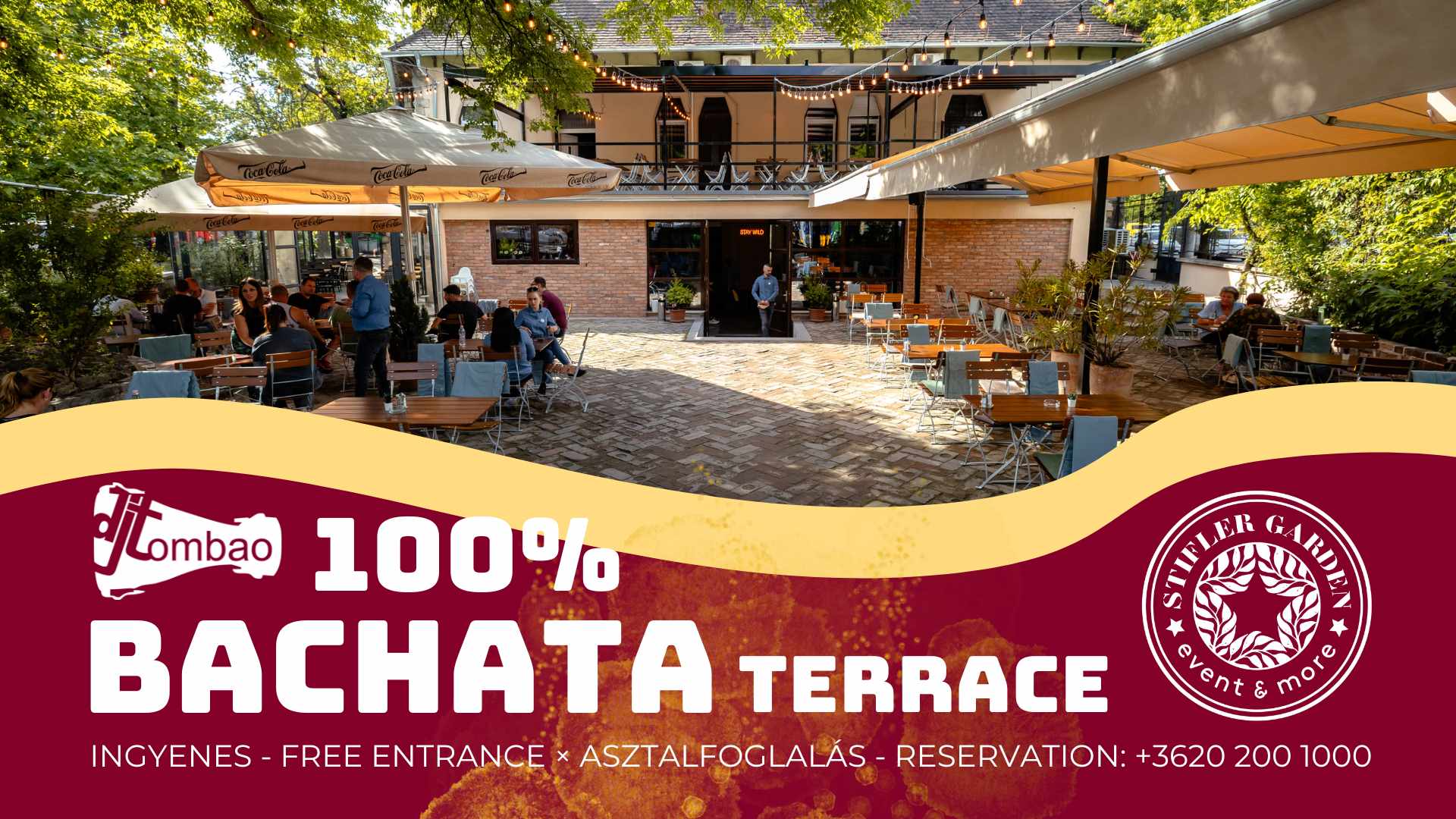 100% Bachata Terrace party