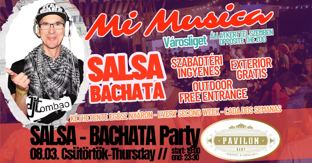 Salsa-Bachata party - kültéri