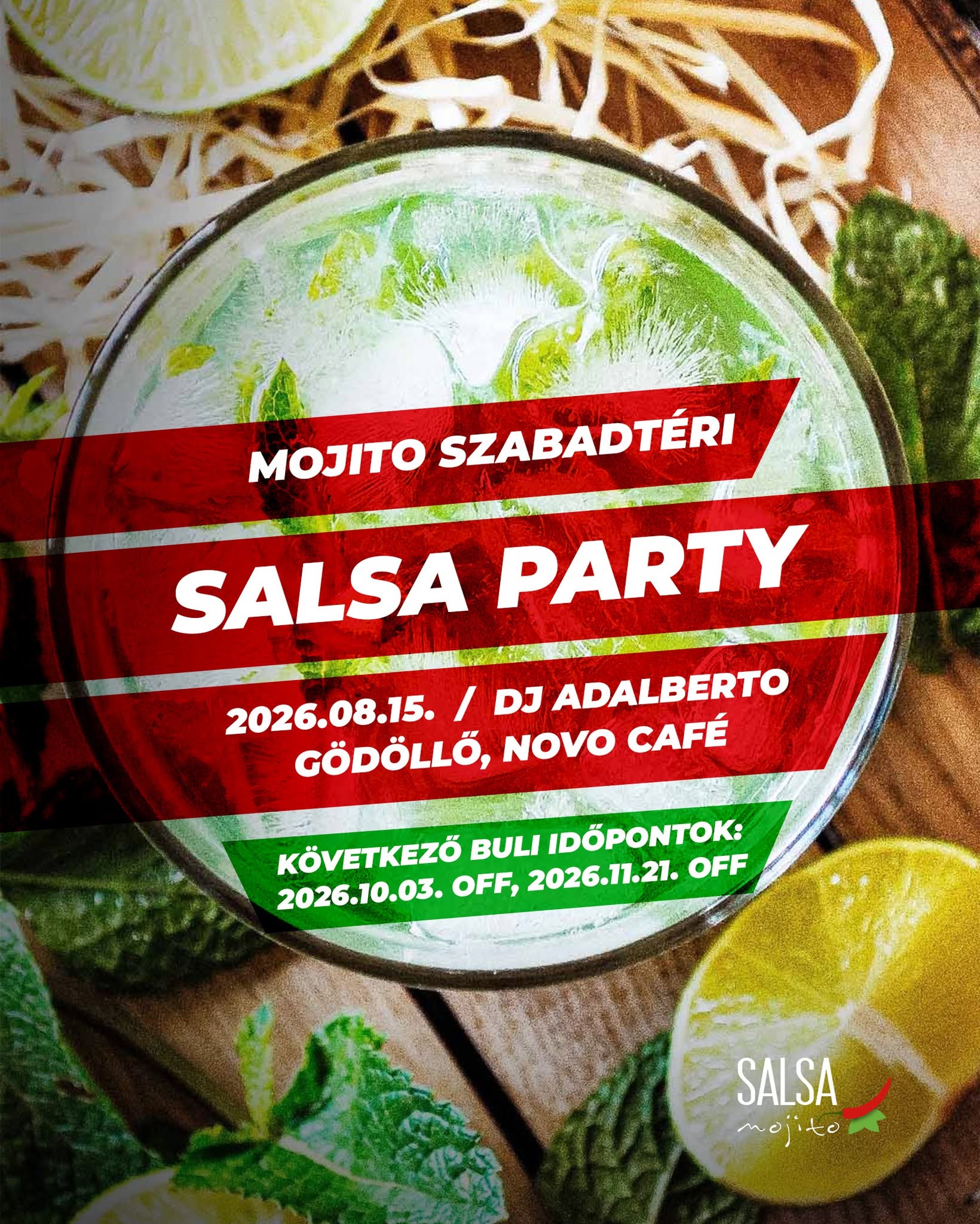 Mojito Szabadtéri Salsa Party - Gödöllő