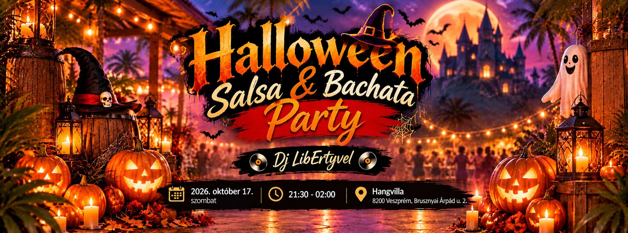 Halloween Salsa & Bachata Party - Veszprém