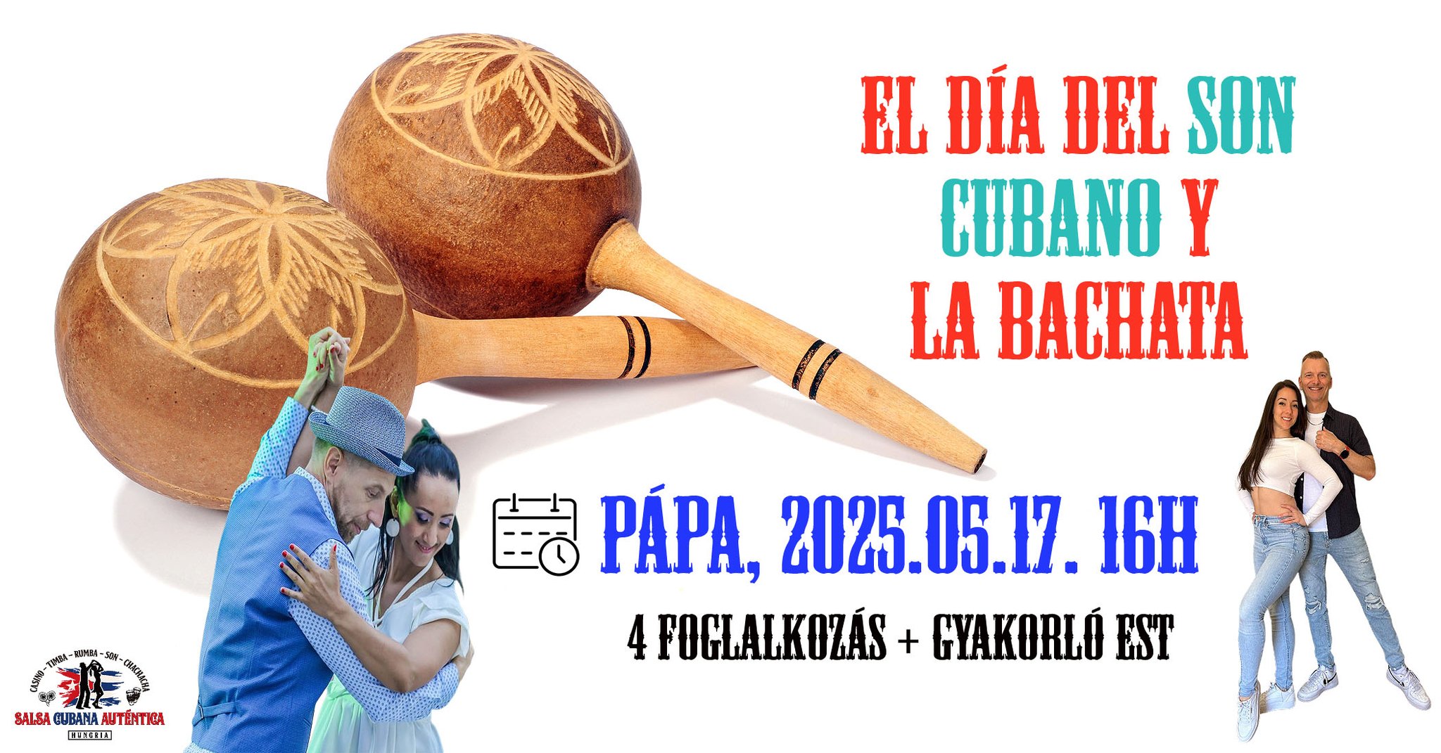 A kubai son és bachata napja - gyakorló est - Pápa