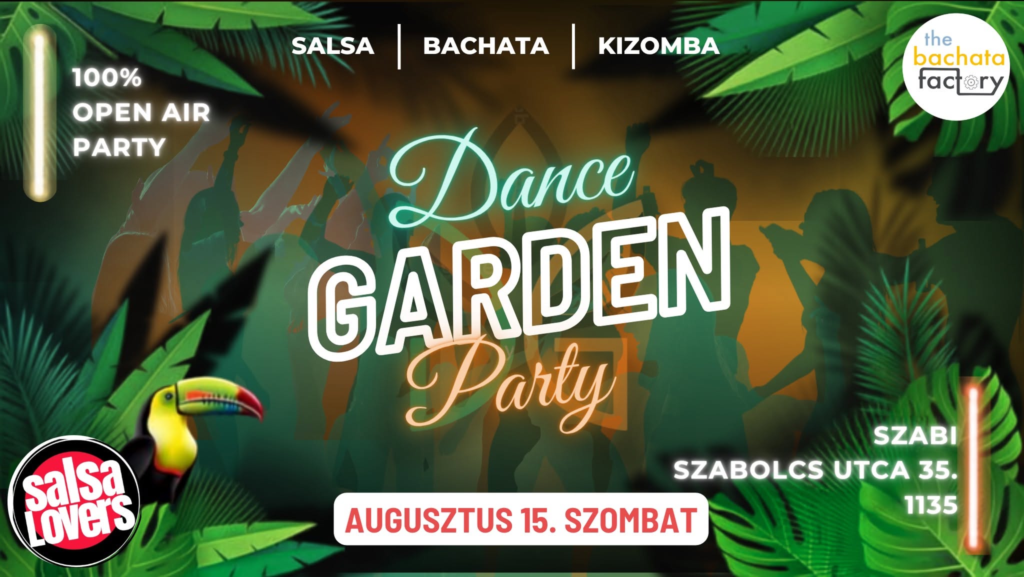 DanceGarden: Salsa & Bachata & Kizomba open air party