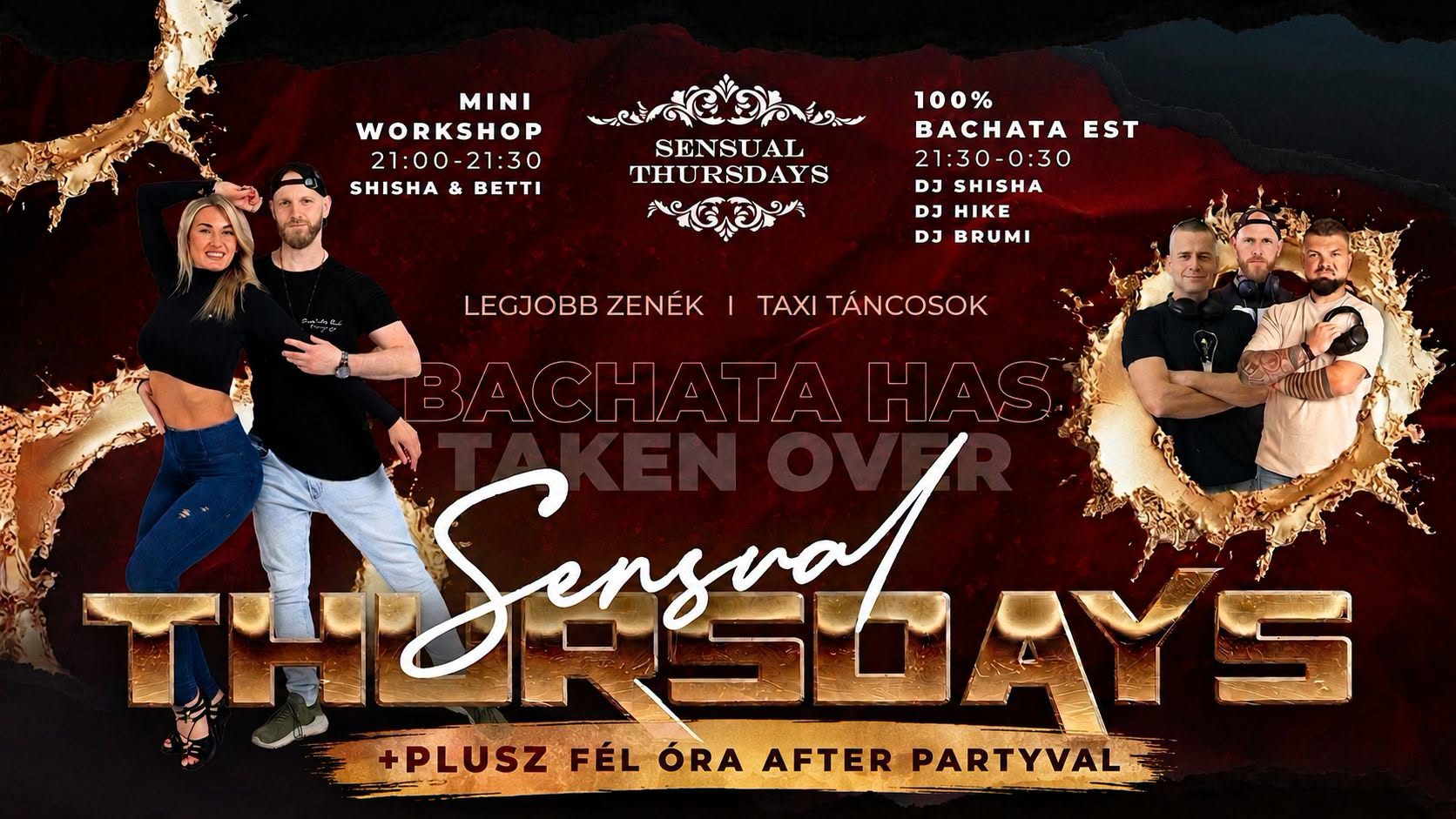 Sensual Thursdays 100% Bachata Party