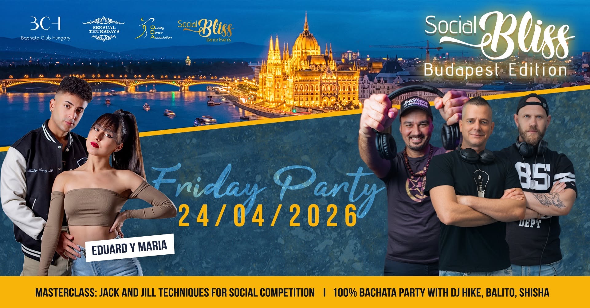 Social Bliss Friday 100% Bachata Party