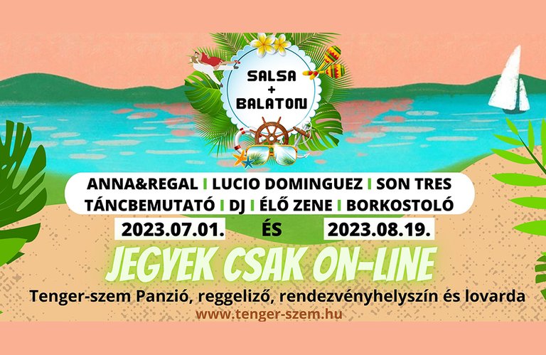 Salsa + Balaton + SON TRES @ Zánka