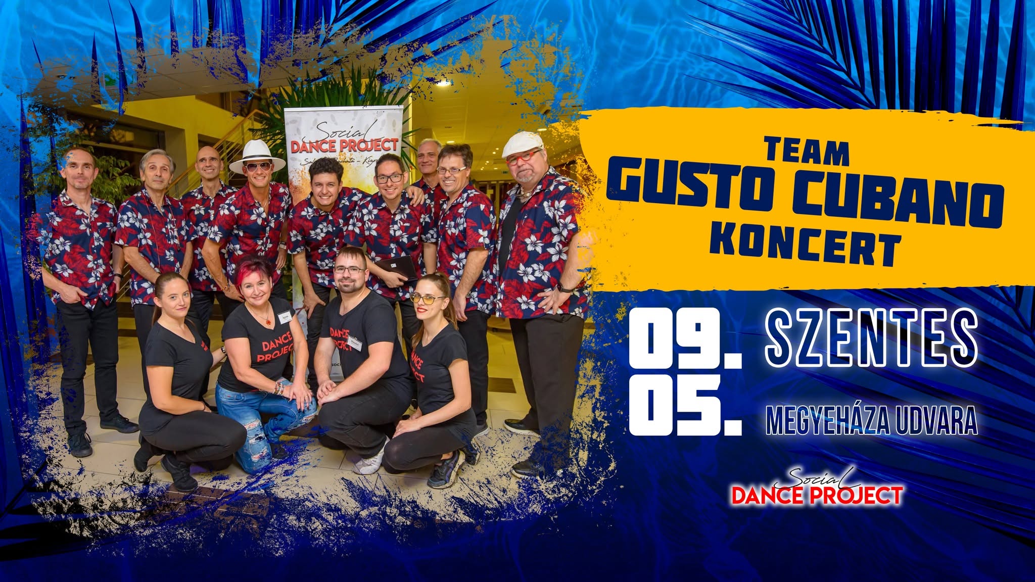 Szabadtéri Team Gusto Cubano koncert - Szentes
