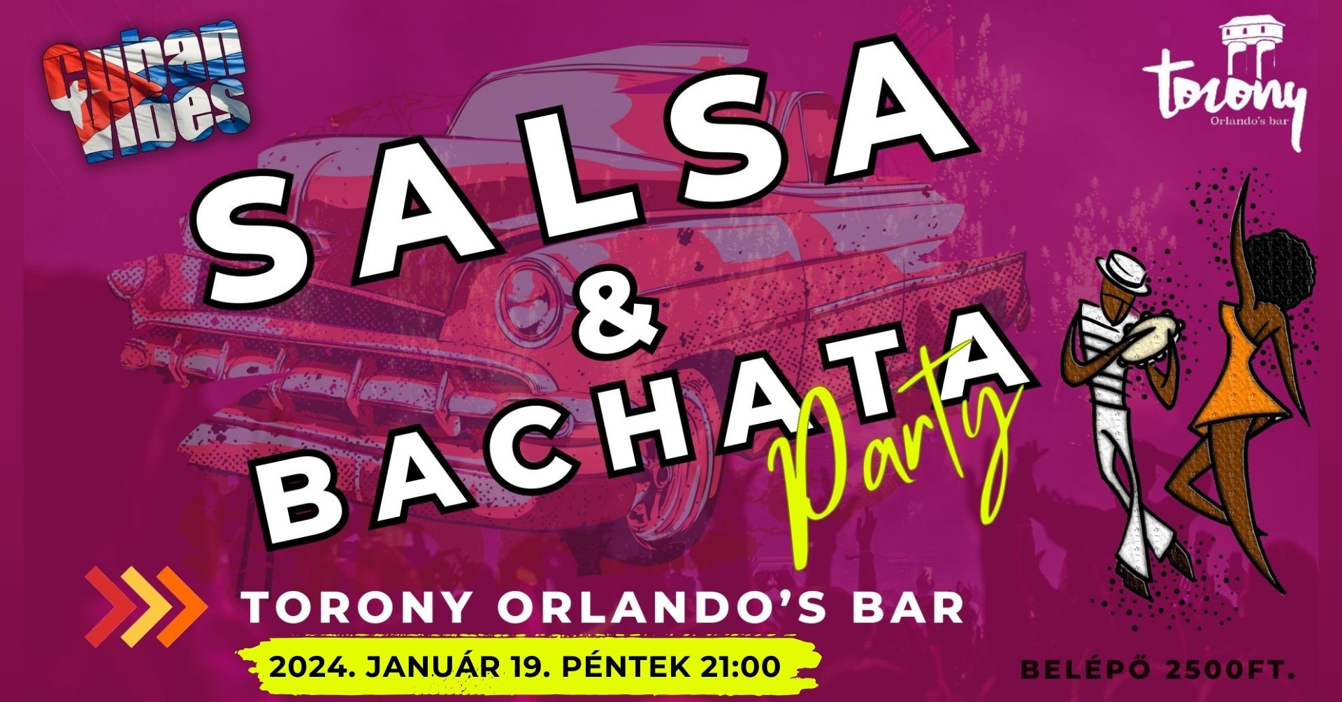 Salsa & Bachata Party - Győr