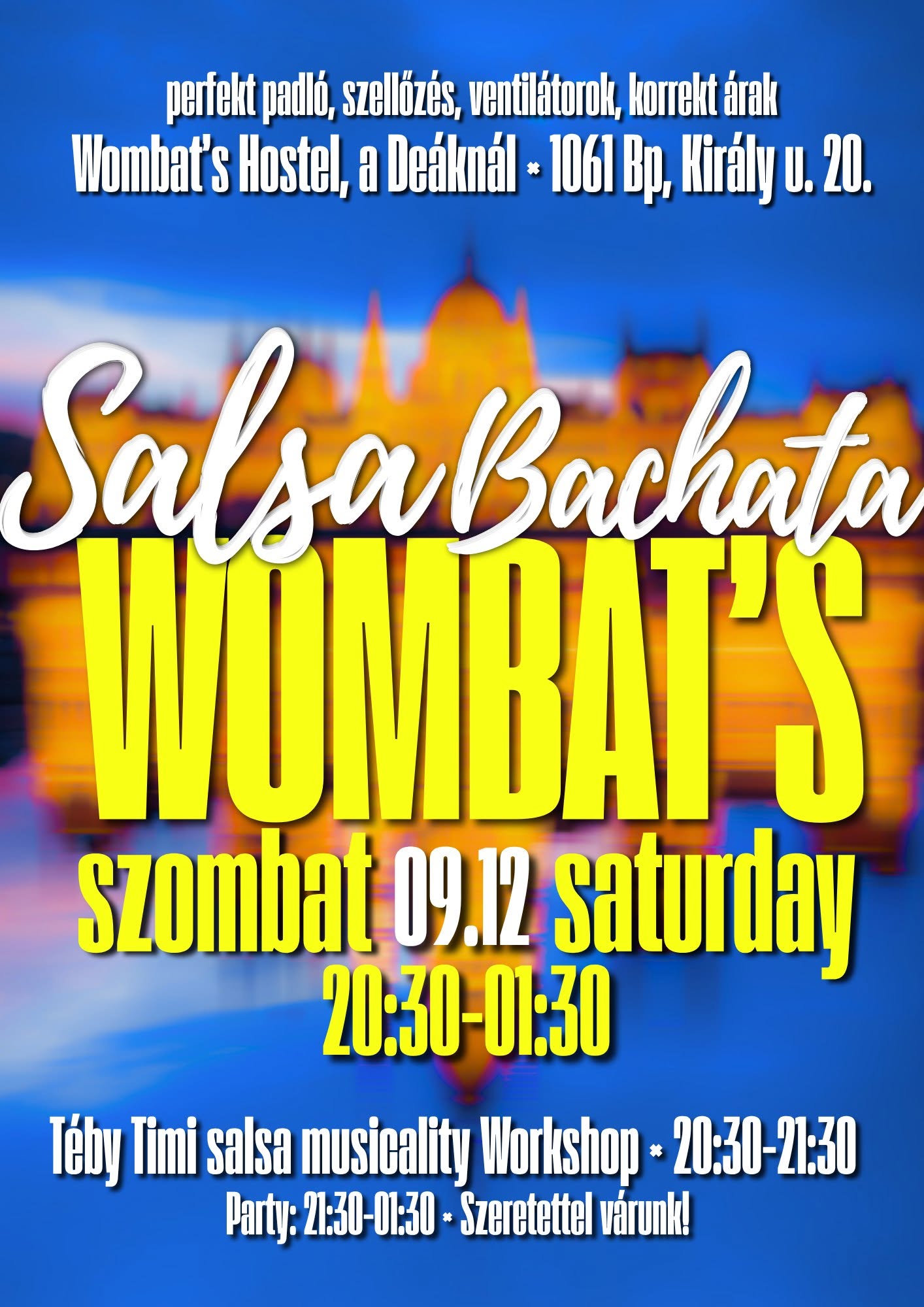 Wombat's Salsa-Bachata Party