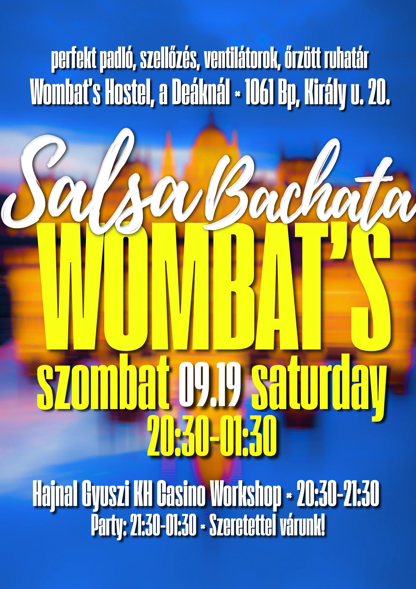 Wombat's Salsa-Bachata Party