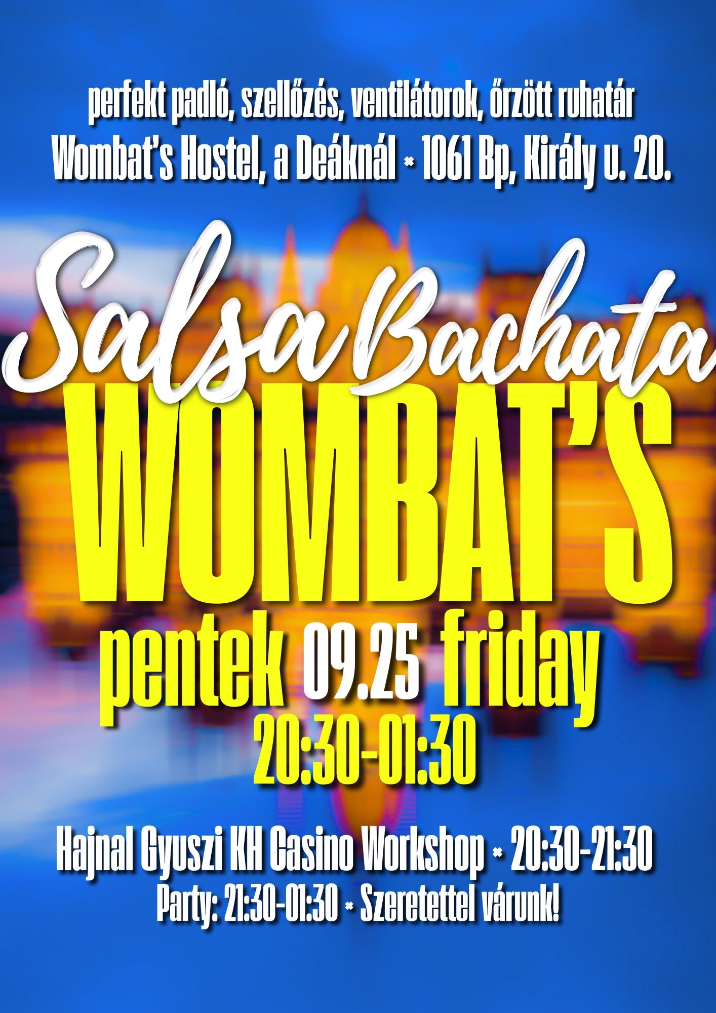 Wombat's Salsa-Bachata Party