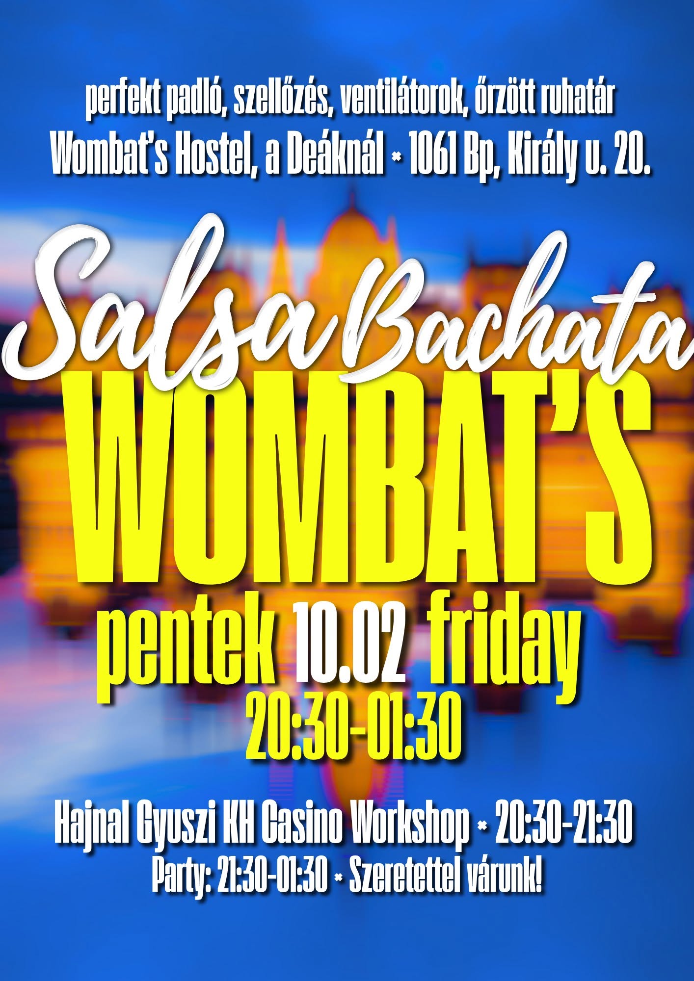 Wombat's Salsa-Bachata Party