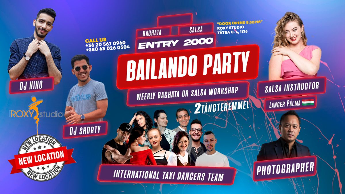BAILANDO Party – Bachata/Salsa