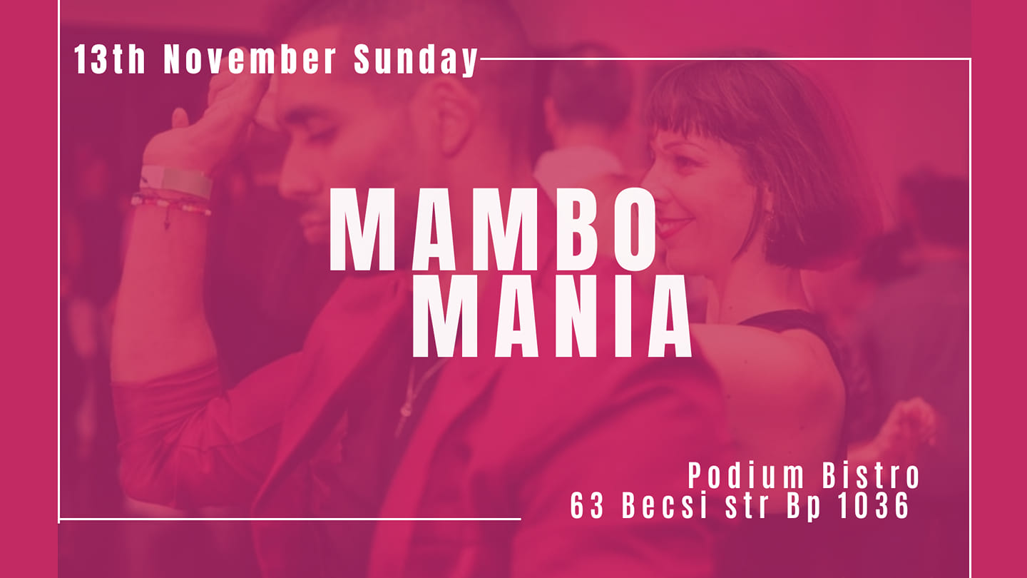 MAMBO MANIA Salsa Party