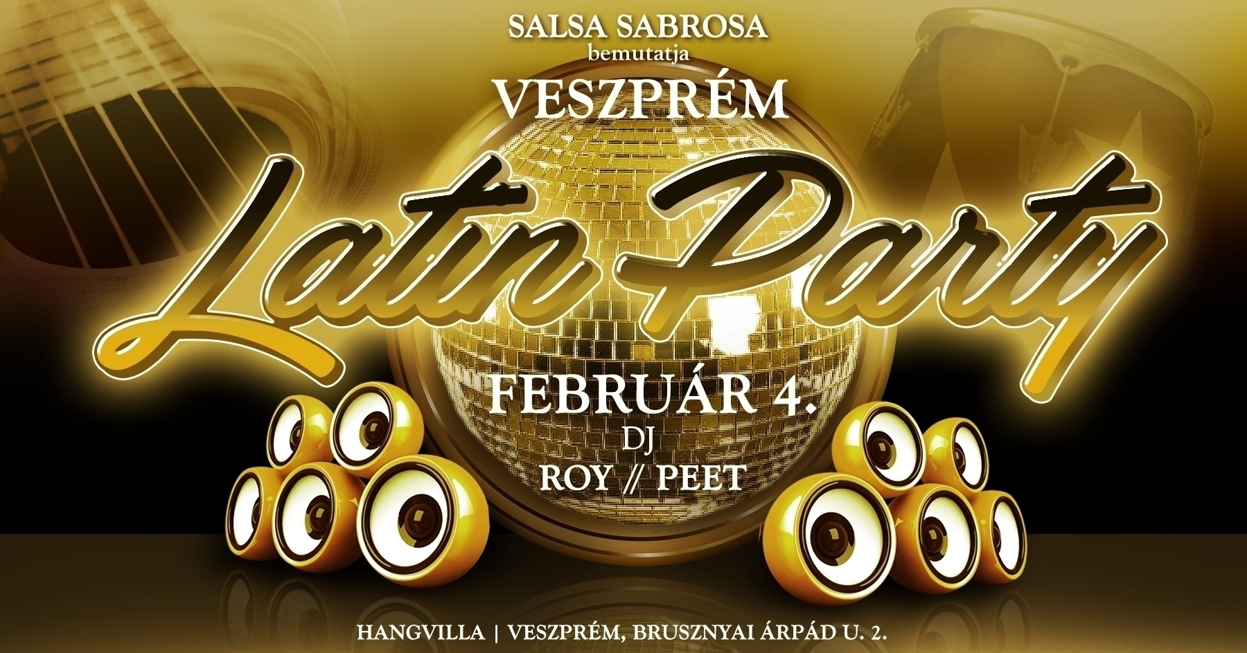 LATIN PARTY – SALSA & BACHATA MUSIC – Veszprém