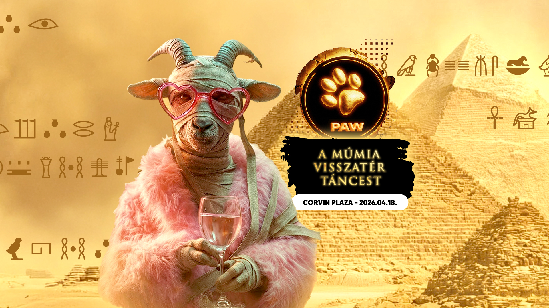 PAW – A múmia visszatér táncest