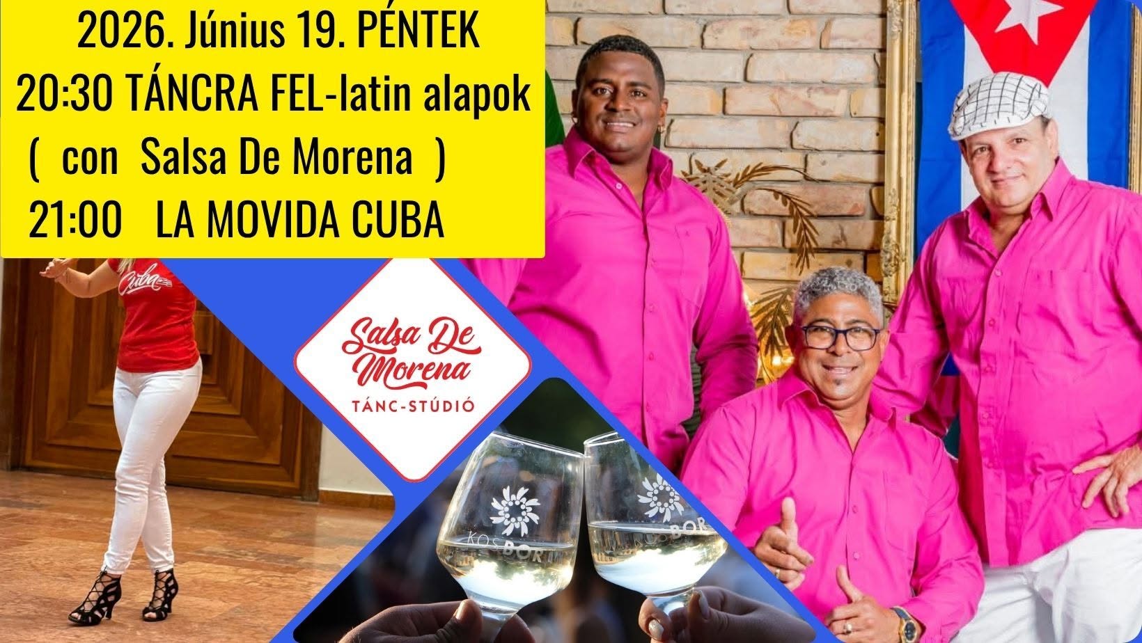 Táncra fel – La Movida Cuba koncert – Dorog